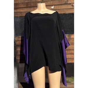 Emmelle DesignSilk Tunic with ContrastSatin Bands.
